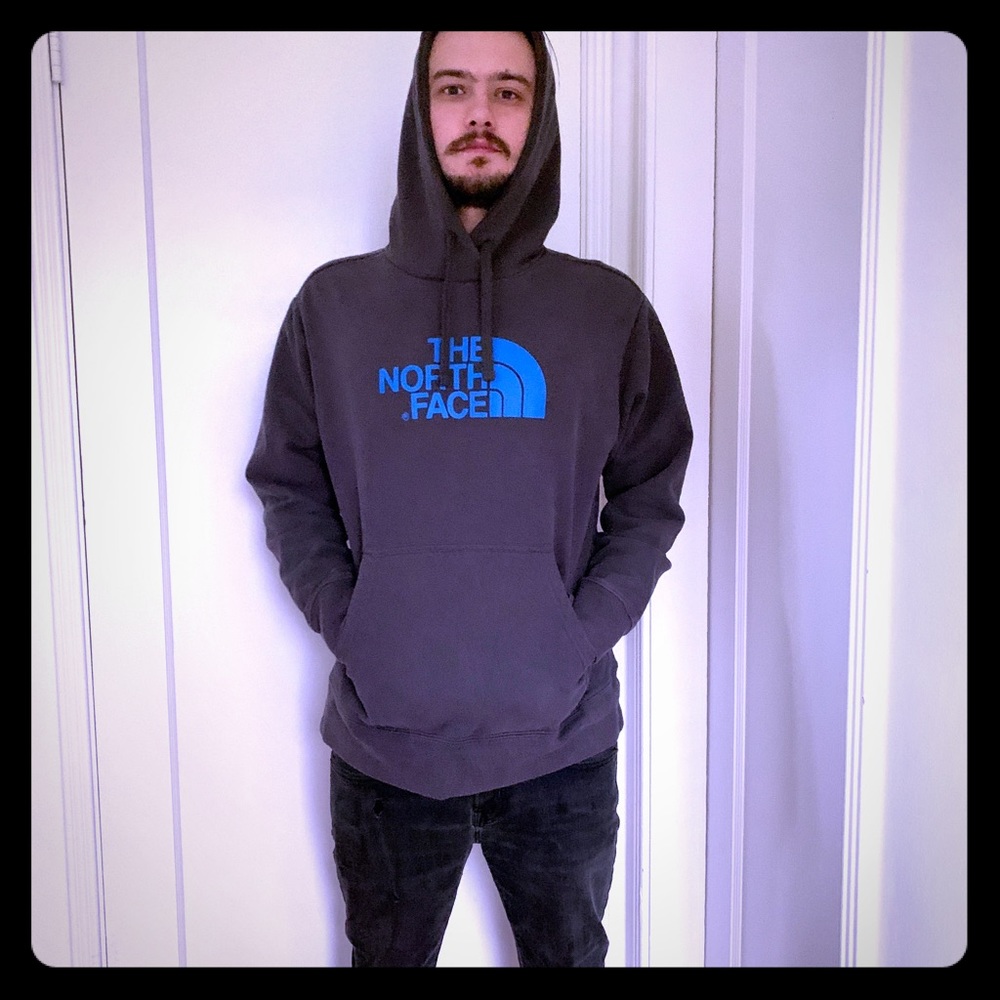 The North Face hooded sweatshirt